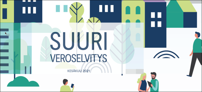 Suuri Veroselvitys 2021, kesäkuu 2021.