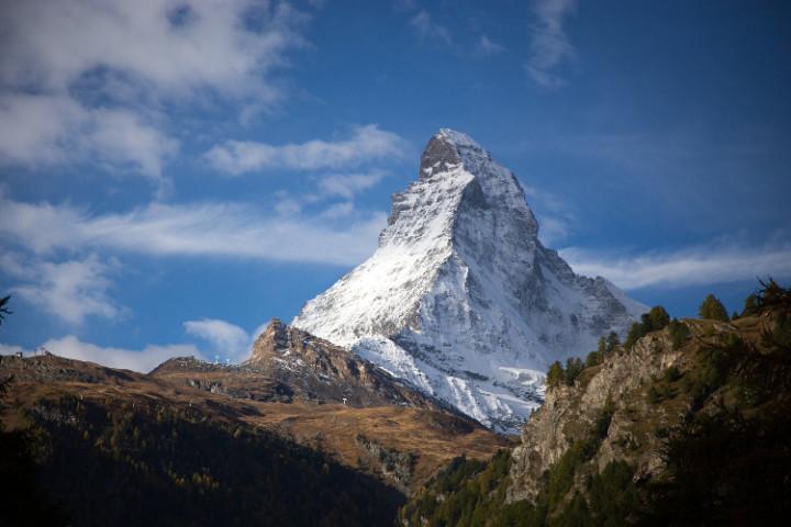Matterhorn mountain. Switzerland.