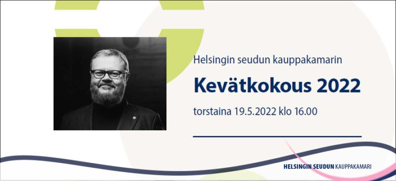 Helsingin seudun kauppakamarin kevätkokous_Petri Rajaniemi puhujana.